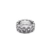Diamond Queen - Silver Ring
