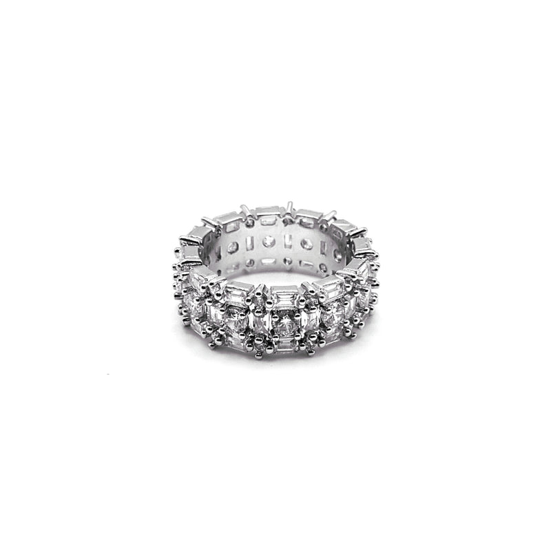 Diamond Queen - Silver Ring