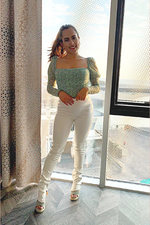 Split Legging Gigi - White