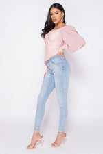 Corset Top Angel - Pink